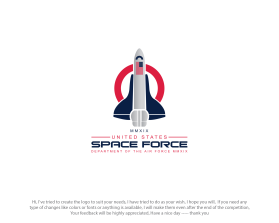 Official Hatchwise Contest- Redesign the US Space Force Logo entry by ENVIRON
