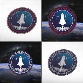 Official Hatchwise Contest- Redesign the US Space Force Logo entry by Pain Design