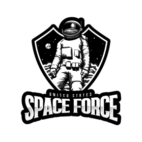 Official Hatchwise Contest- Redesign the US Space Force Logo entry by DesignedByCardo