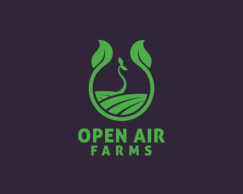 Green Plant Logo Design