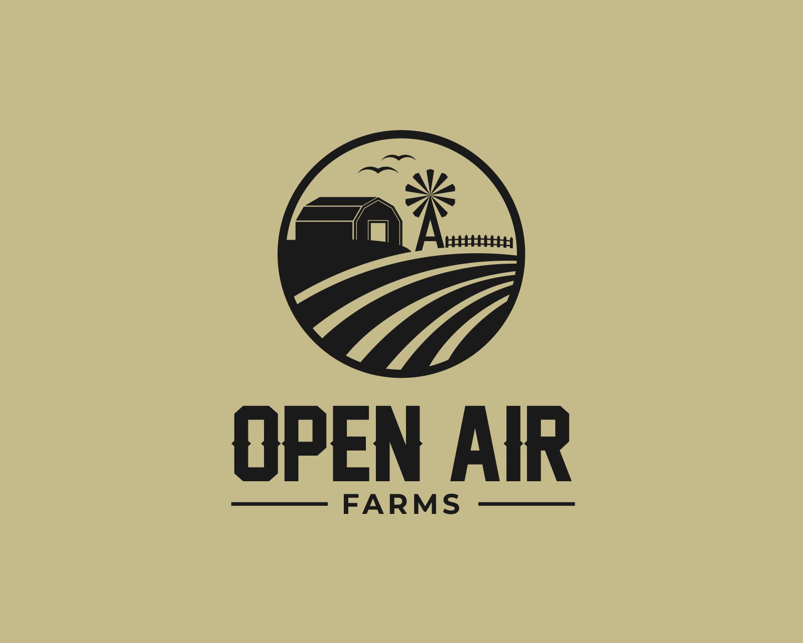 Simple Farm Logo