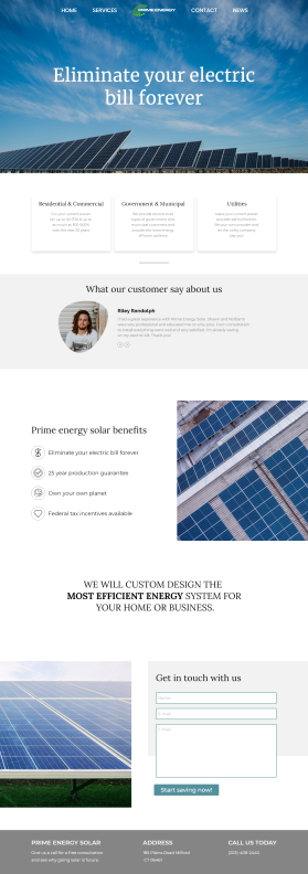 Prime Energy Solar entry by Fadlan24