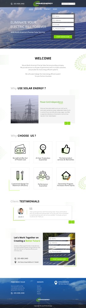 Prime Energy Solar entry by JackMor