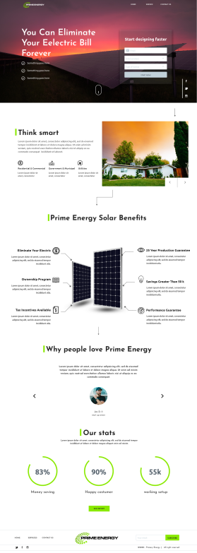 Prime Energy Solar entry by kanike_ken