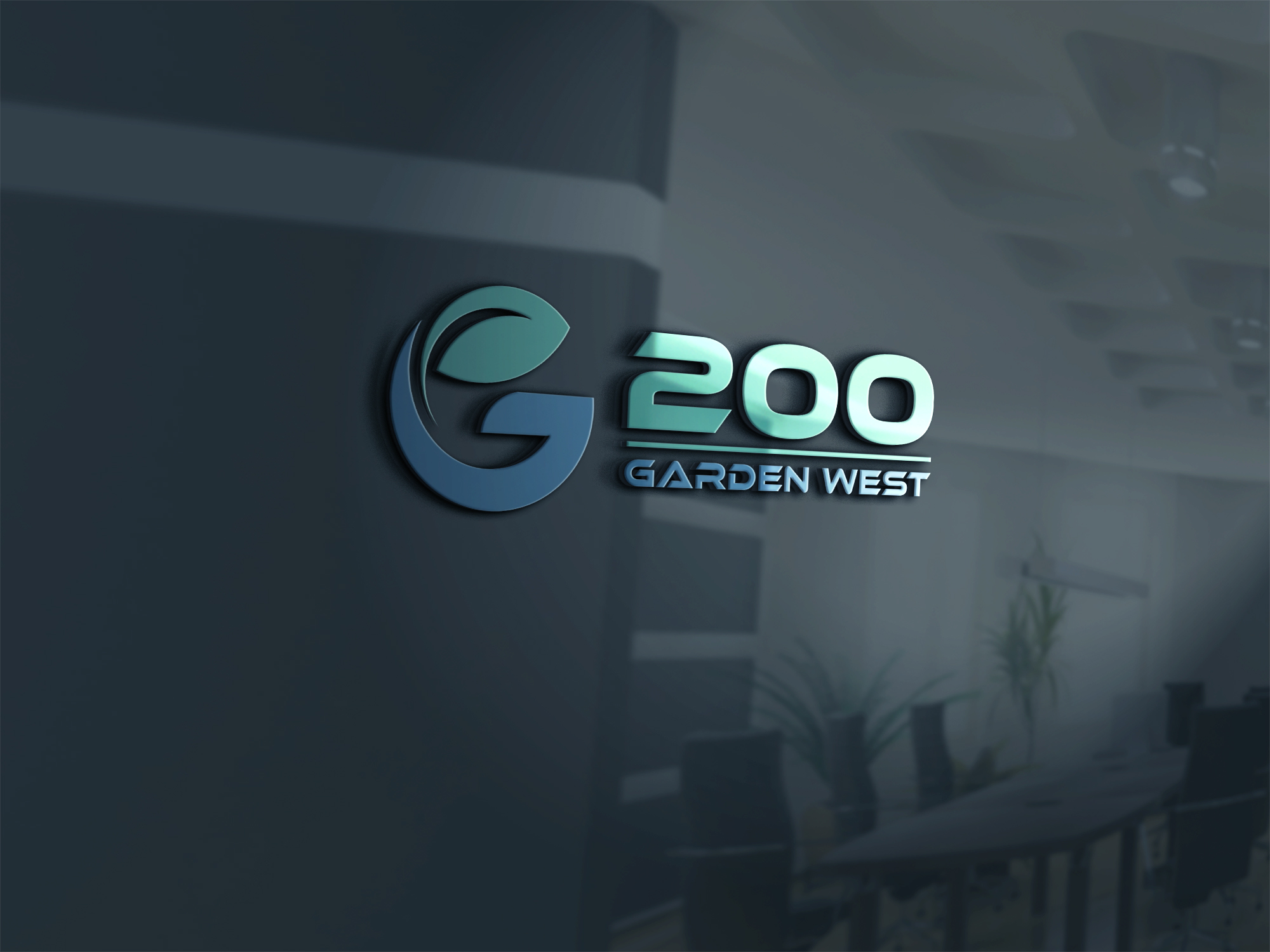Logo Design for 200 Garden West