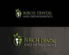 Logo Design entry 1973135 submitted by badluck1 to the Logo Design for Birch Dental and Orthodontics run by lhalikias