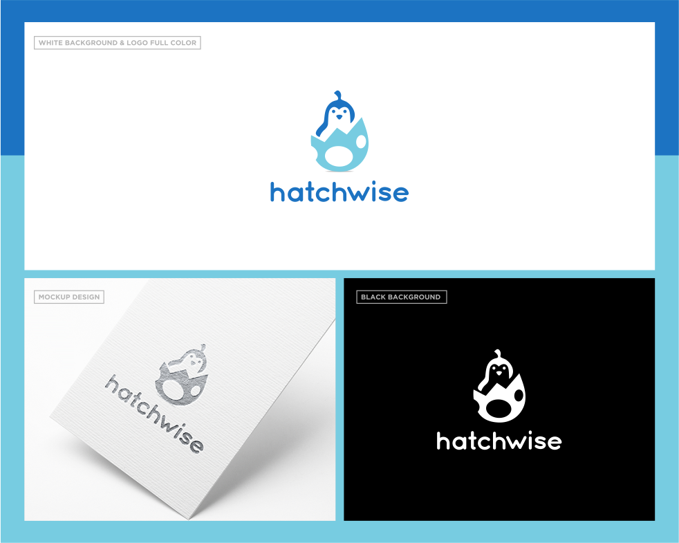 Logo Design for Official Hatchwise contest: Looking for a new mock-up template