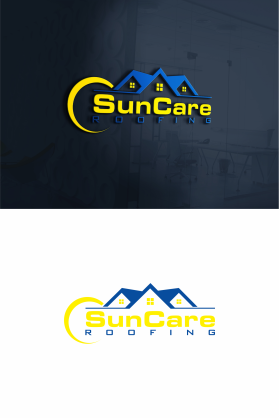 Winning entry: SunCare Roofing entry by makrufi