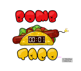 Bomb Taco entry by nadya_gr