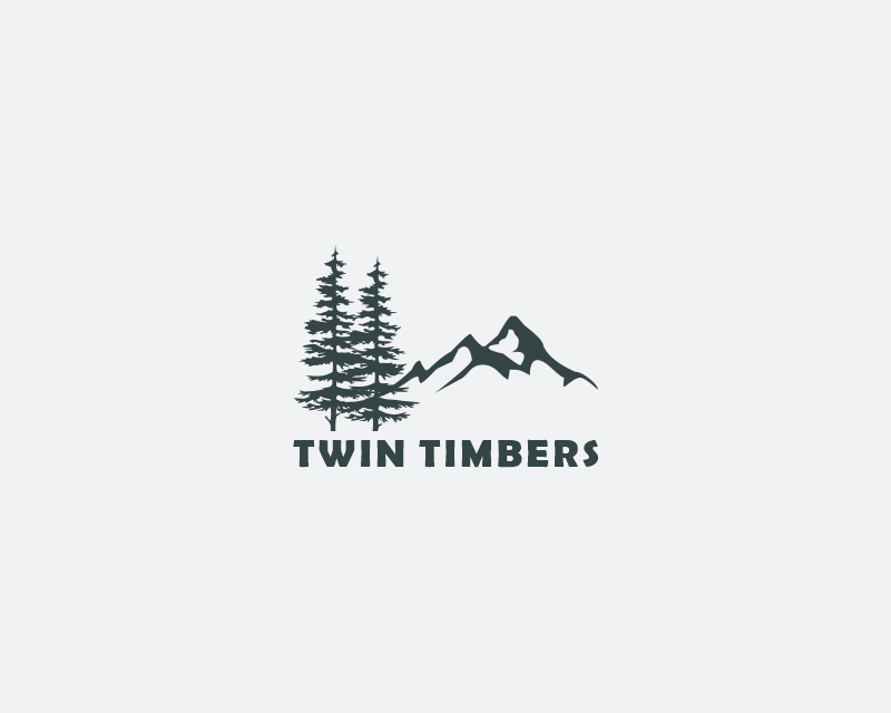 Logo Design for Twin Timbers