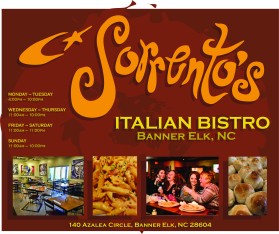 http://bannerelkvillage.com/sorrentos-italian-bistro/ entry by emiface