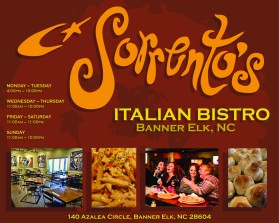 http://bannerelkvillage.com/sorrentos-italian-bistro/ entry by emiface