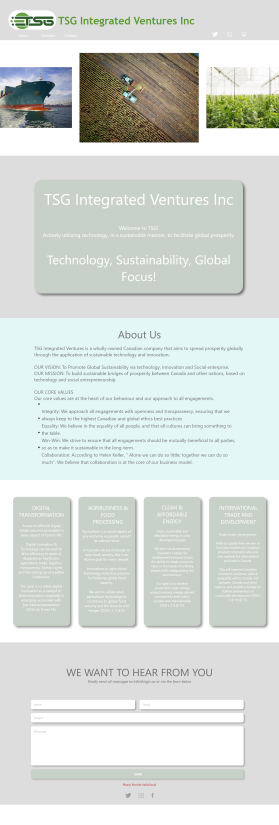 TSG Integrated Ventures entry by zedgig