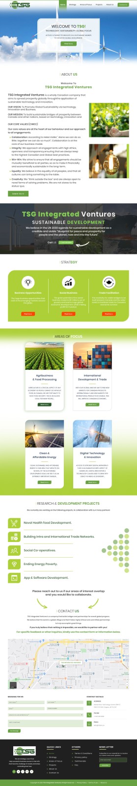 TSG Integrated Ventures entry by hustlermen