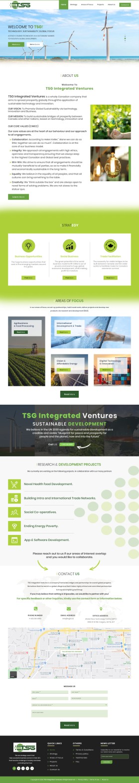 TSG Integrated Ventures entry by hustlermen