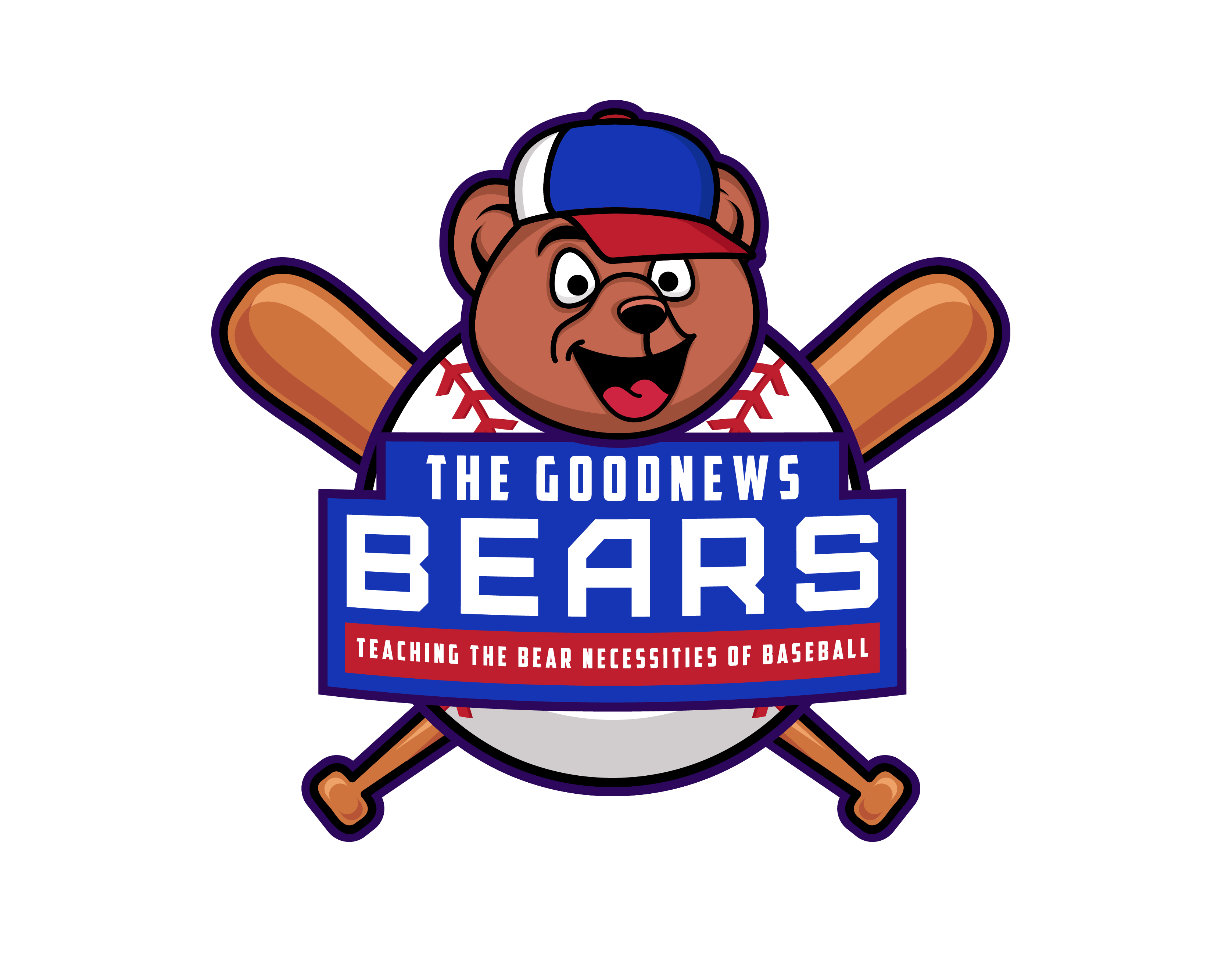 Cartoon Style Bear Logo