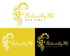 Logo Design entry 2004788 submitted by Bolt95 to the Logo Design for Naturally Me hair care  run by inez.h1102@icloud.com
