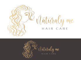Naturally Me hair care  entry by graphic designer