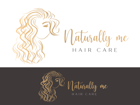 Naturally Me hair care  entry by graphic designer