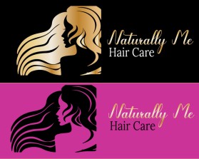 Logo Design entry 2004813 submitted by Bolt95 to the Logo Design for Naturally Me hair care  run by inez.h1102@icloud.com