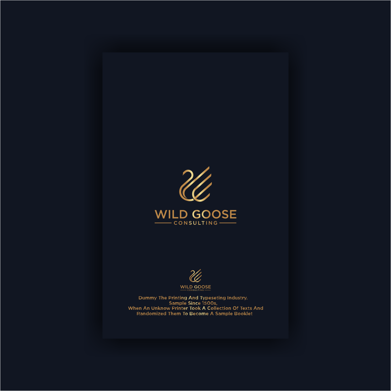 Logo Design for WILD GOOSE
