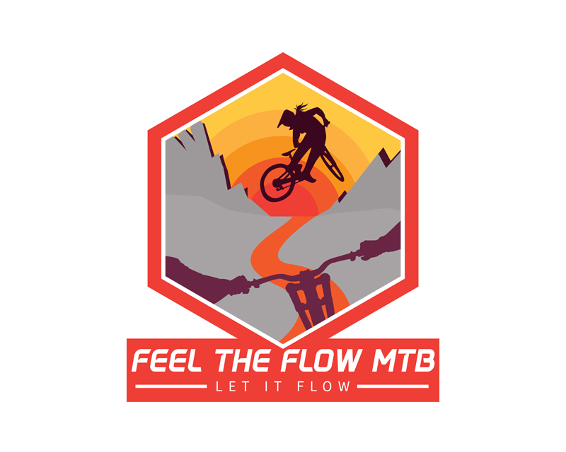 Logo Design for Feel the Flow MTB