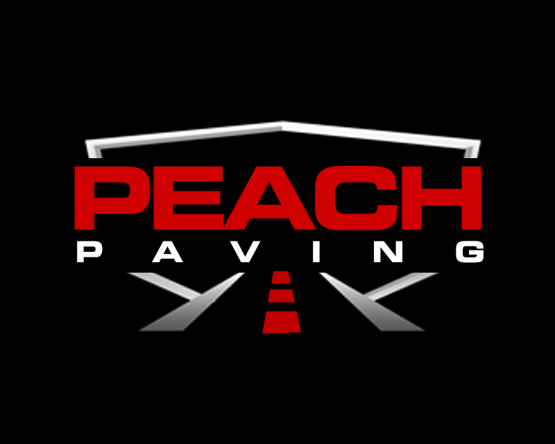 Banner Ad Design for Peach Paving