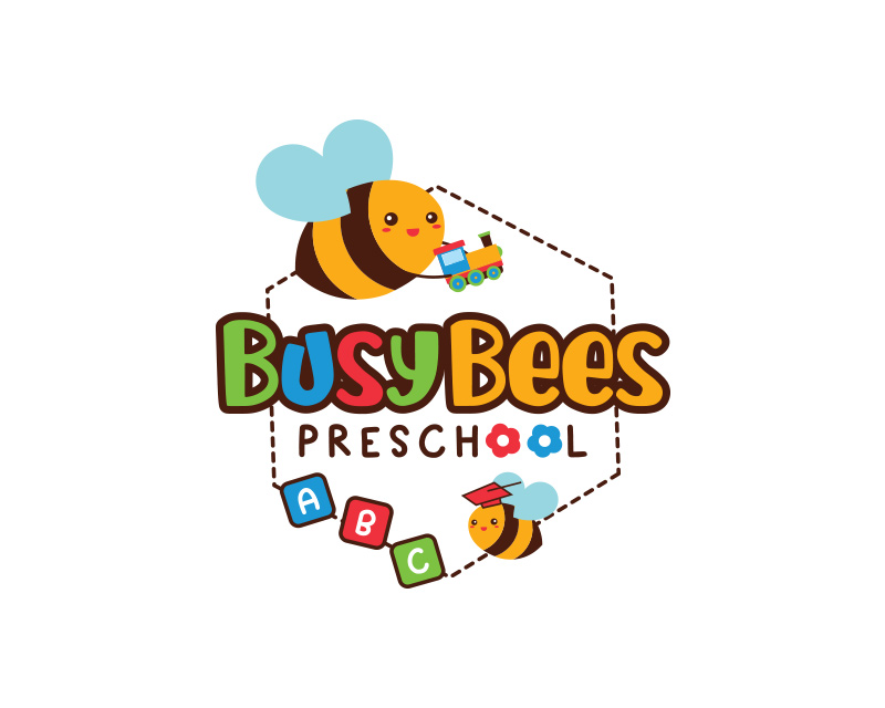 Adorable Bee Logo