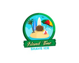 Island Time Shave Ice entry by odieyuza