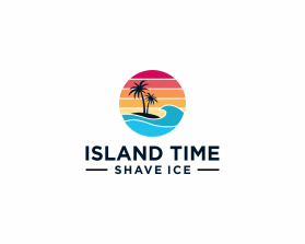 Winning entry: Island Time Shave Ice entry by McRiver