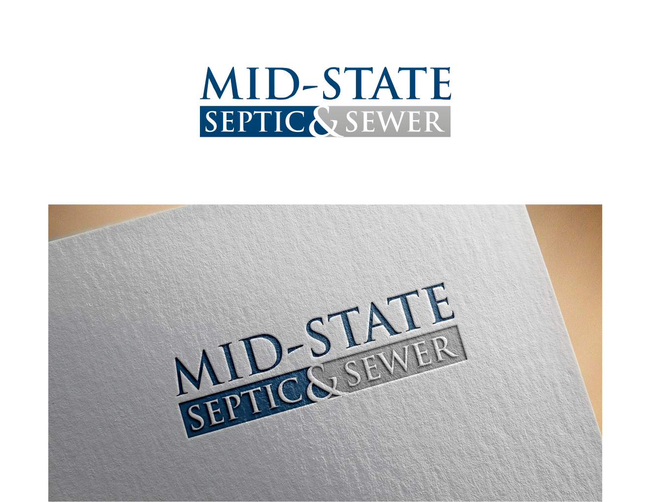 Logo Design for Mid-State Septic & Sewer