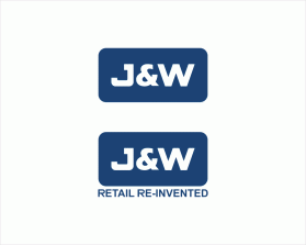 J&amp;W or J+W (please be careful using &amp; as it J&amp;W can look like "Jew" depending on the font entry by mugibarokah