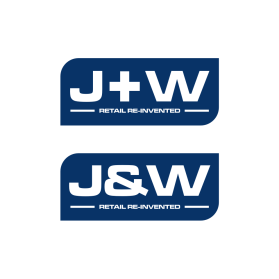 J&amp;W or J+W (please be careful using &amp; as it J&amp;W can look like "Jew" depending on the font entry by rzki