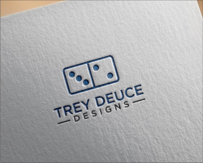 Logo Design for Trey Deuce Designs
