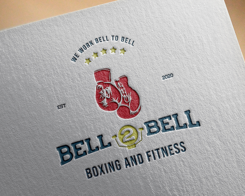 Logo Design for Bell 2 Bell Boxing and Fitness