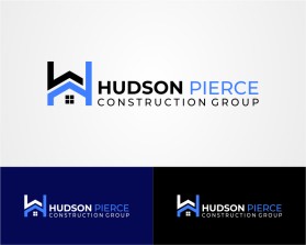 Logo Design entry 2035993 submitted by hayabuza to the Logo Design for HUDSON PIERCE CONSTRUCTION GROUP run by eichone