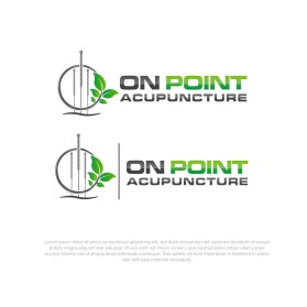 Winning entry: On Point Acupuncture  entry by wannen19