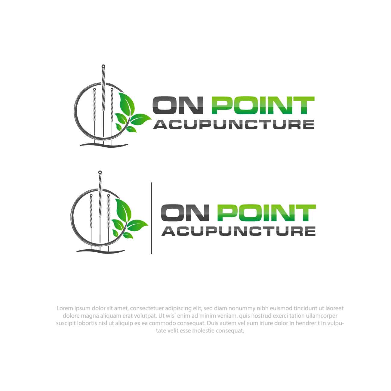 Logo Design for On Point Acupuncture