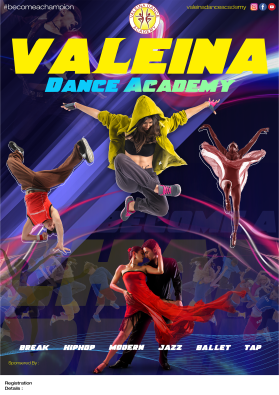 Valeina Dance Academy entry by PARTSxPentoganArtStudio