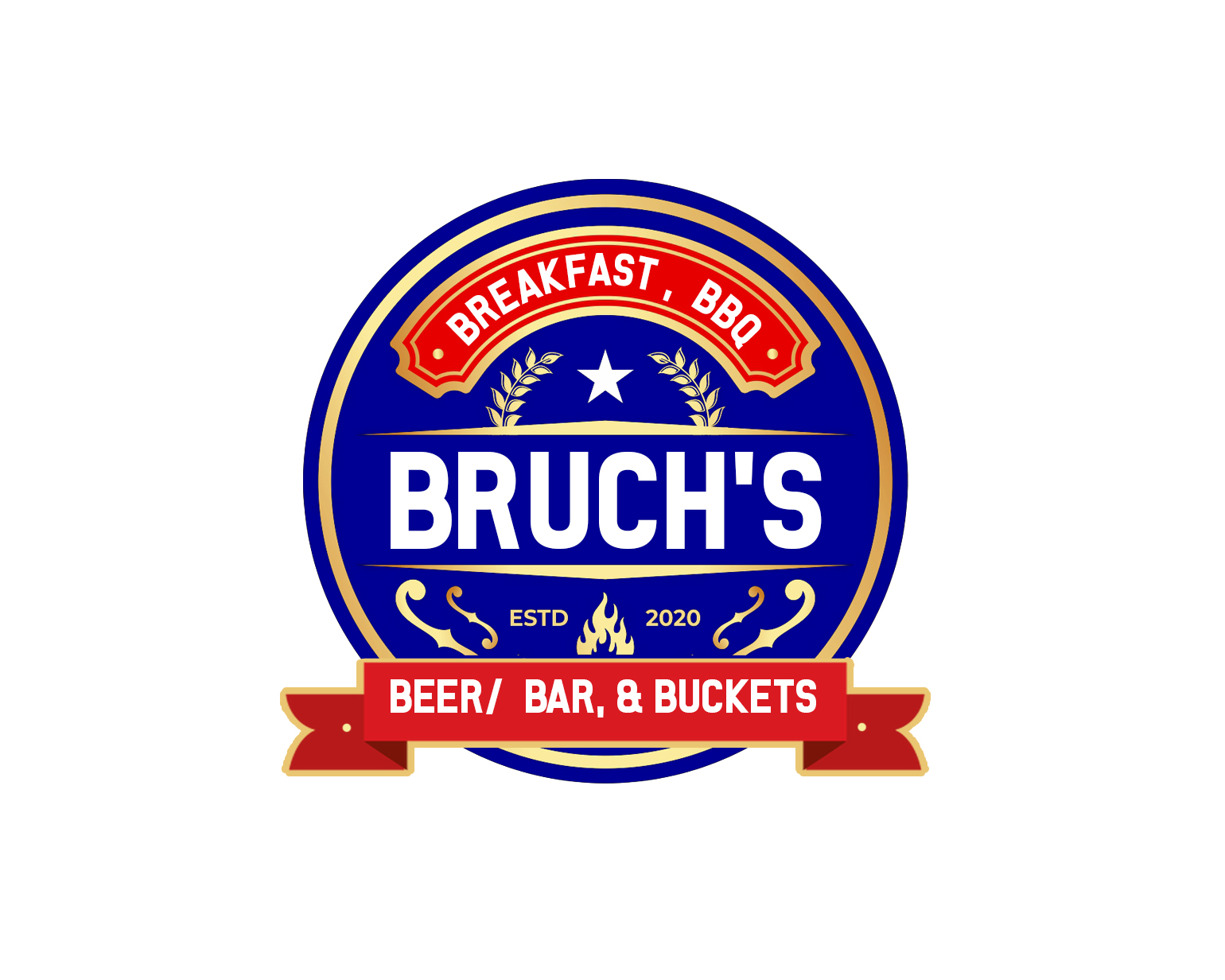 Red, White & Blue Logo