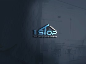 1st Stop Roofing and Restoration entry by Sanadesigns