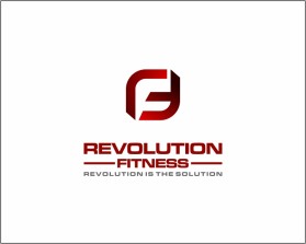 Revolution Fitness entry by binbin design