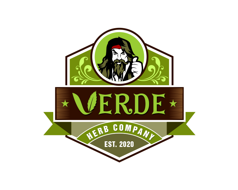 Logo Design for Verde Herb Co.