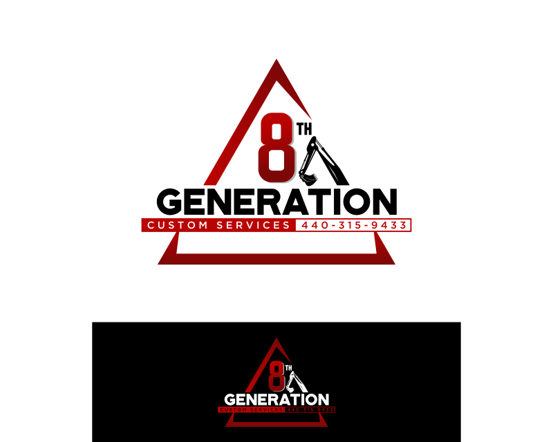 Logo Design for 8th generation custom services