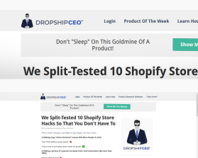 Dropship CEO entry by rachoud