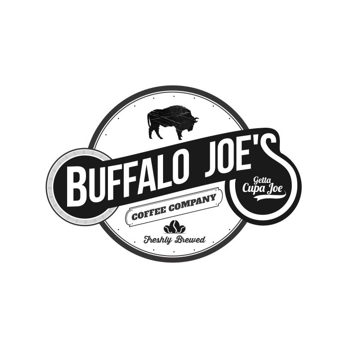 Black & White Bison Logo