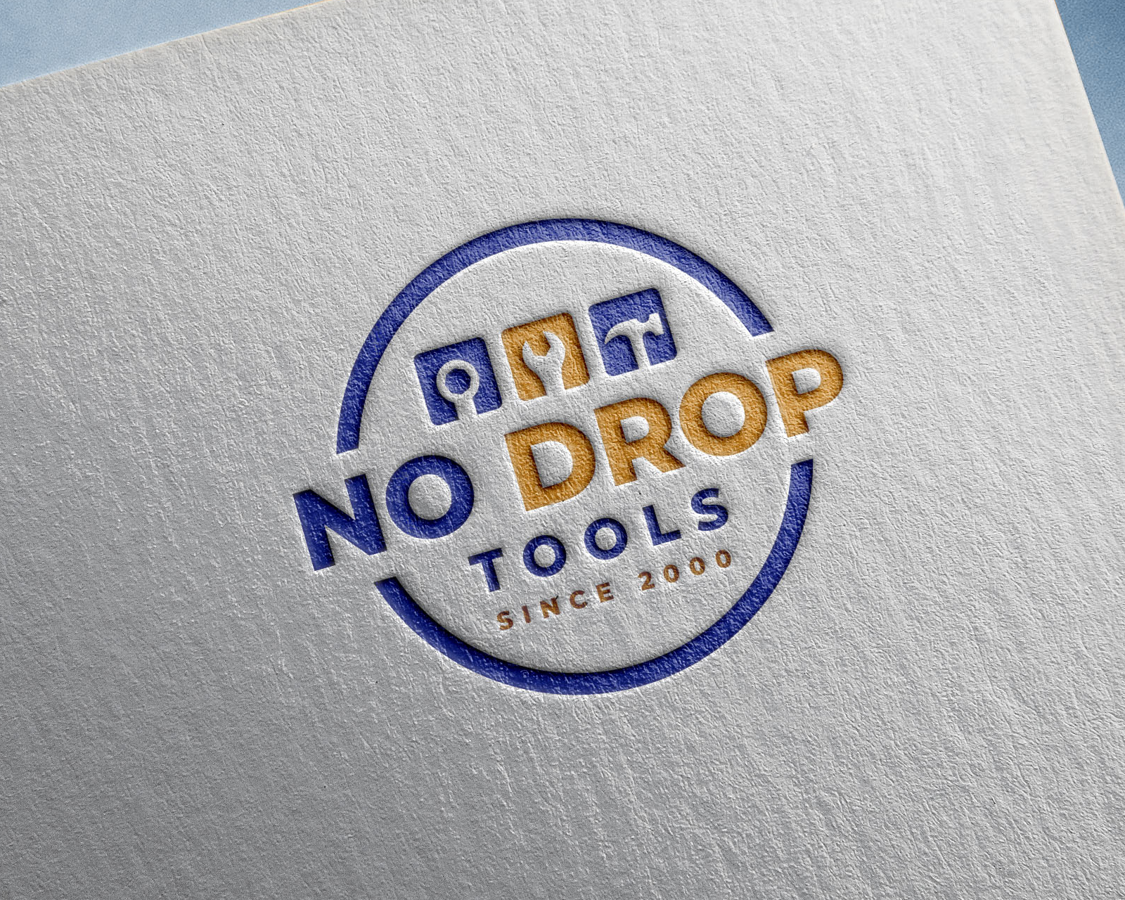 Logo Design for No Drop Tools