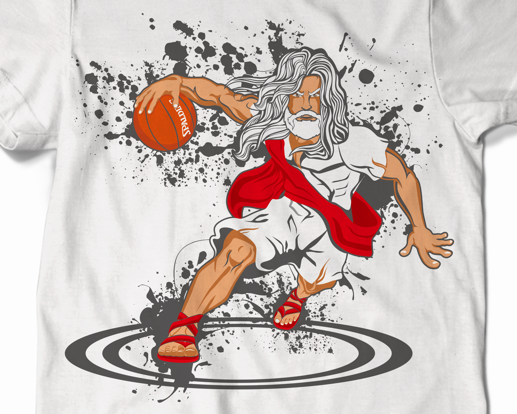 winning T-Shirt Design entry by TOM1