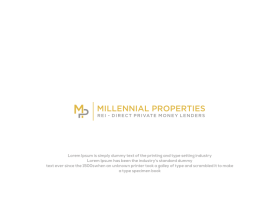  Millennial Properties entry by dolArt