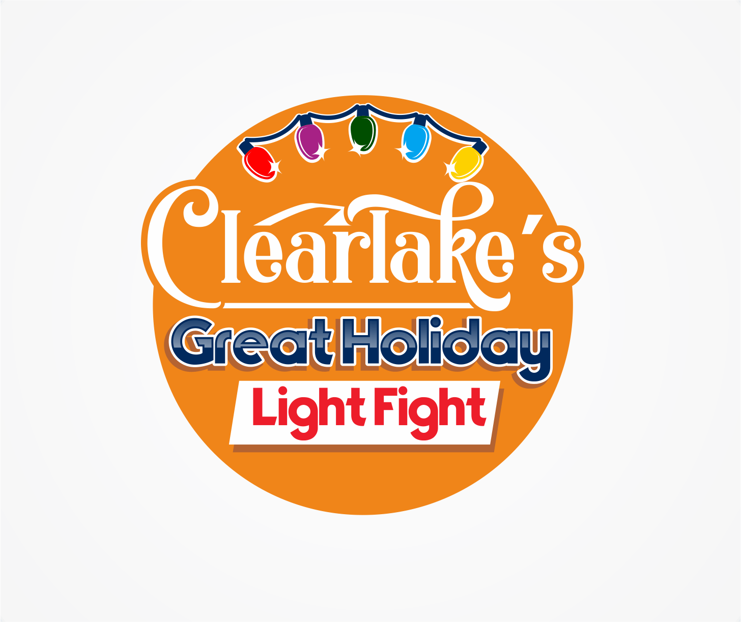 Logo Design for Clearlake’s Great Holiday Light Fight